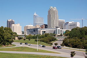 Downtown Raleigh, North Carolina as seen from ...