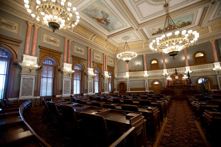 The State Capitol in Topeka, Kan.